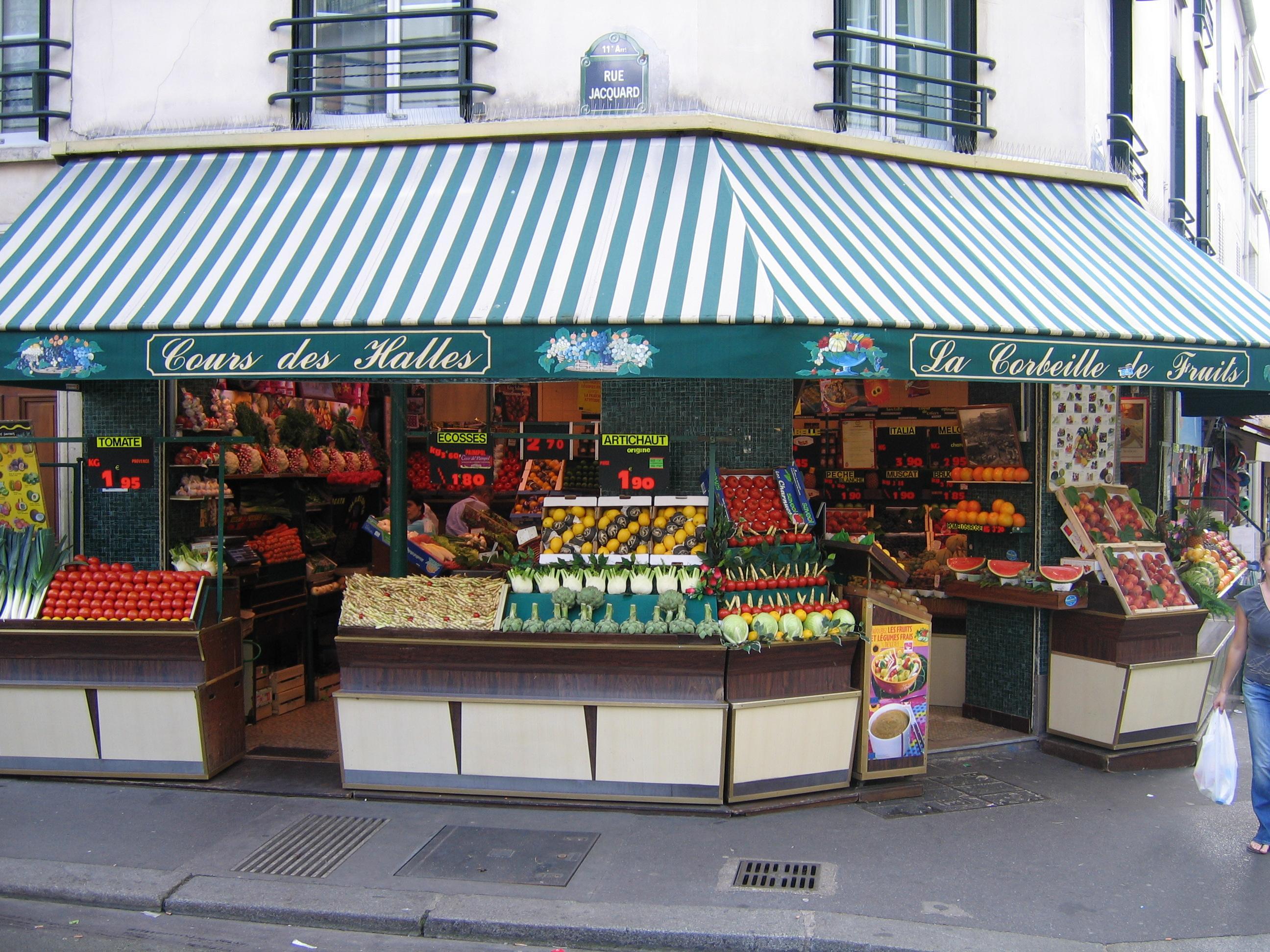Fruit and vegetables